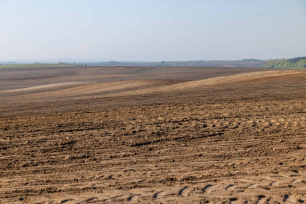 istock fertile soil in spring during the preparation for sowing 2199868844