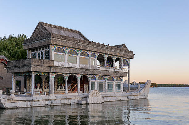 istock Beijing Summer Palace Marble Boat 2199892656
