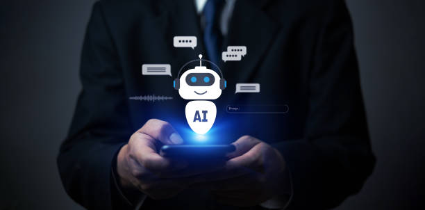 istock AI concept helps businesses, intelligent chatbot, customer support technology, cutting-edge communication Suitable for digital business, IT, marketing, online services 2199904390