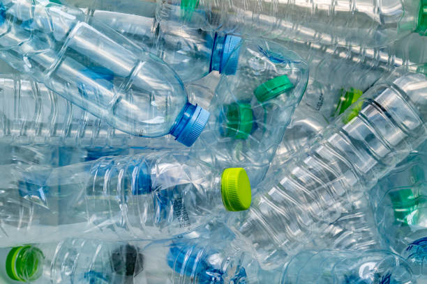 istock A pile of discarded plastic water bottles, highlighting the issue of plastic pollution. 2199911662