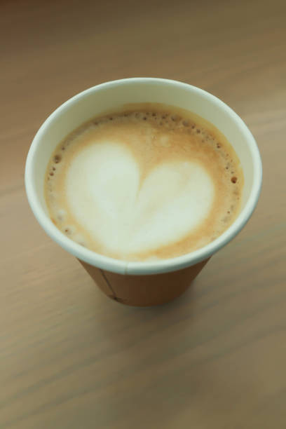 hot cofffee, cappuccino coffee or latte coffee for serve