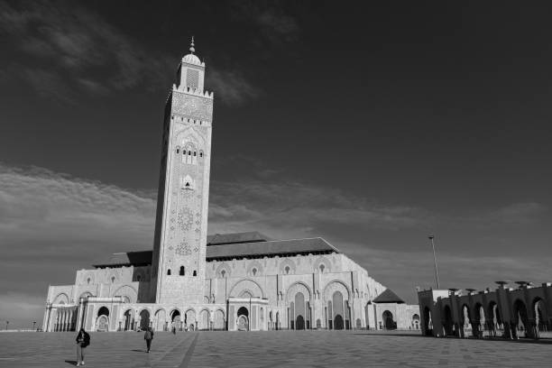 Hassan II Mosque in Casablanca, Morocco.
