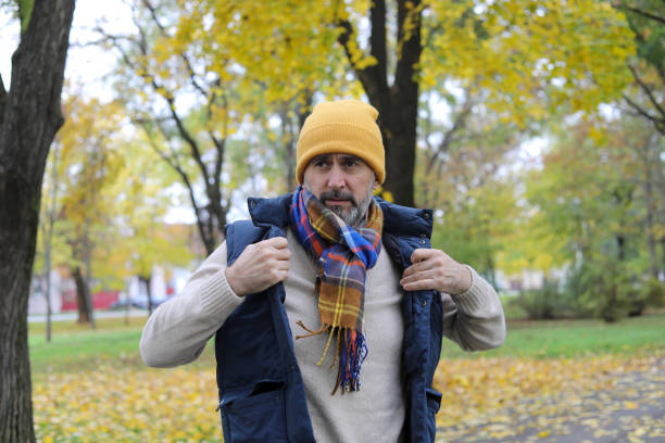 Senior man in the park
