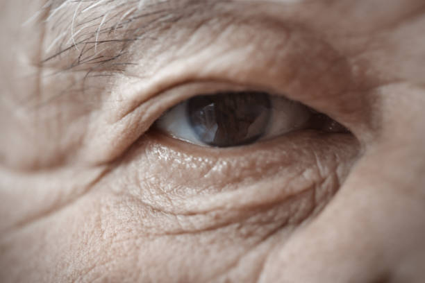 istock Close up of the senior man face 2199939696