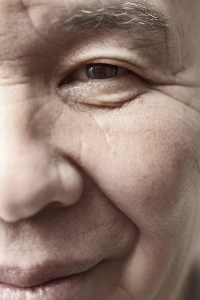 istock Close up of the senior man face 2199939772
