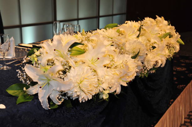 istock wedding party, beautiful flowers 2199944393
