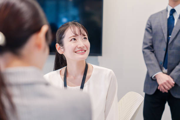 istock Young career woman working happily in an office 2199980978
