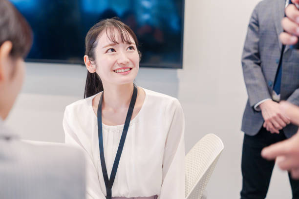 istock Young career woman working happily in an office 2199980982