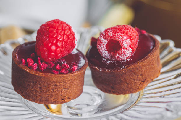 High Tea Raspberry Tarts 7,000+ Raspberry Chocolate Tart Stock Photos, Pictures & Royalty-Free ...