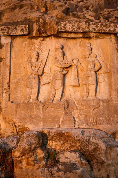 istock Ancient persian relief in Taq-e Bostan in Kermanshah city, Iran 2199983084