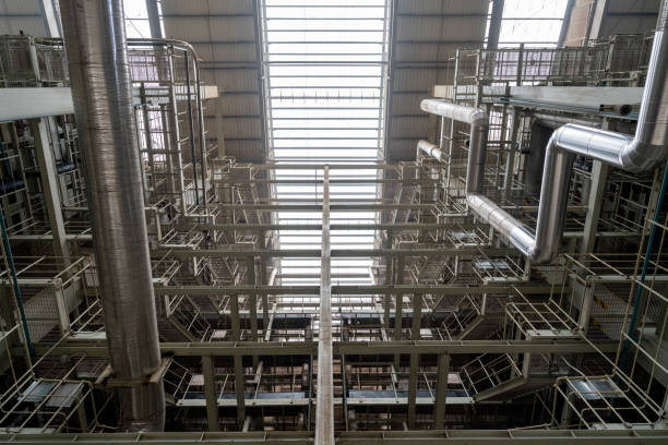 Garbage and renewable energy factory building