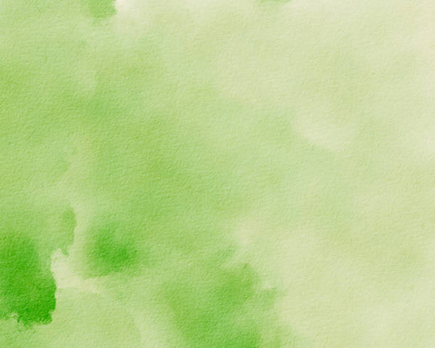 istock Soft green watercolor texture with rich variations in color and depth, ideal for backgrounds and design projects 2199987141