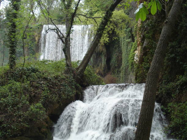 istock Stone monastery natural park in Zaragoza. 2199987397