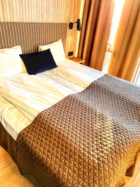 istock Cozy and Modern Bedroom Interior 2199988440