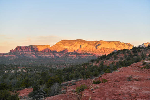 Scenic nature of Sedona, Arizona and the natural rock formations.