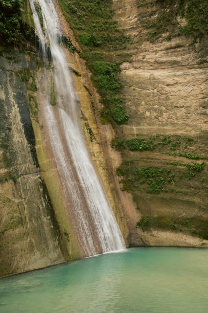 istock Scenic Dao Falls Cascading into a Turquoise Pool, Cebu, Philippines 2199996692