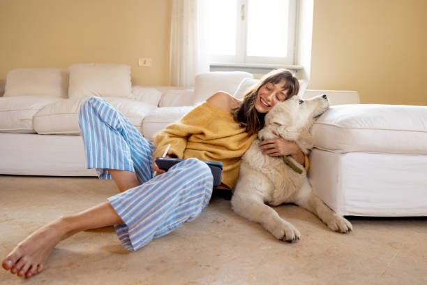 istock Cozy Morning with a Loyal Companion 2199996754