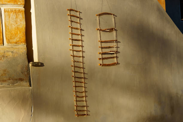 A ladder against a wall