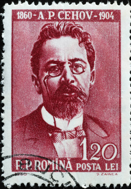 istock Anton Chekhov on postage stamp from Romania 2200009872