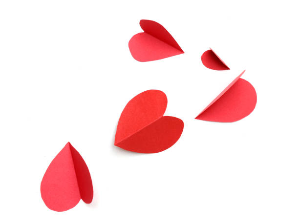 istock Origami paper hearts 2200012079