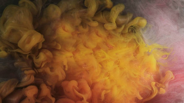 istock Cloud ink paint smoke splash fog sparkle glow art 2200012089