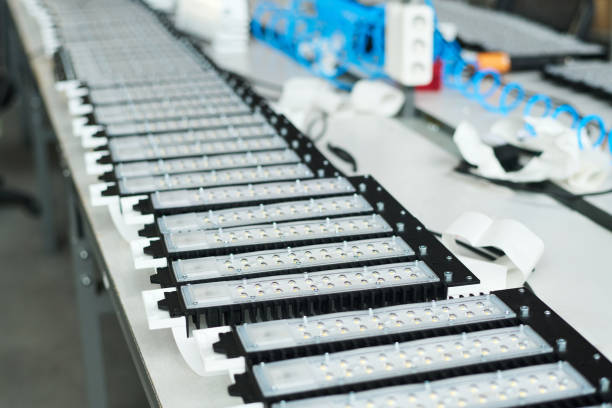istock Spare parts produced at modern factory 2200013195