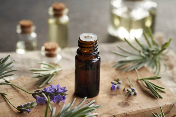 istock A dark bottle of lavender essential oil 2200015601
