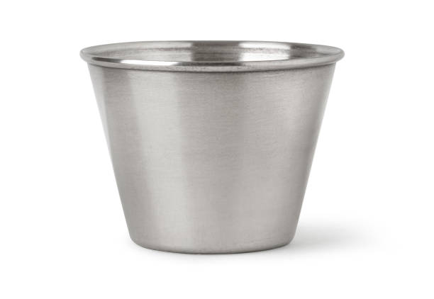 istock Stainless steel cup for kitchen and dining use 2200017489