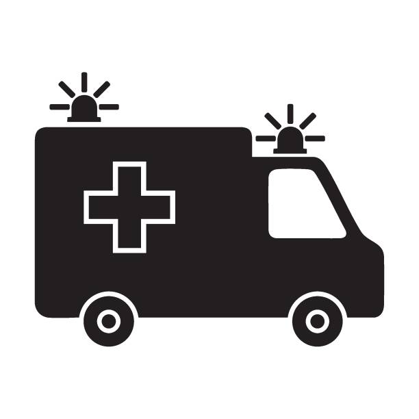 Ambulance Icon – Modern and Scalable Vector Graphic for Emergency Services, Healthcare, and Medical Applications | Ideal for Medical Websites, Apps, and Presentations This high-quality ambulance icon is perfect for emergency services, healthcare projects, and medical applications. Its modern and scalable vector design ensures versatility for use in websites, apps, presentations, and branding materials. emergency-response-team-icon stock illustrations