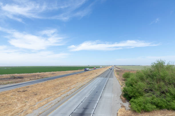 view to highway no 101 in California