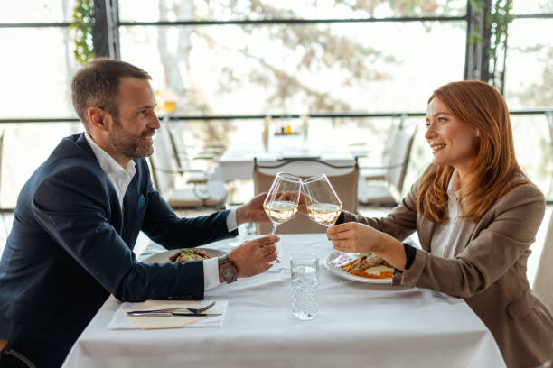 istock Savoring Moments at a Chic Restaurant 2200048996