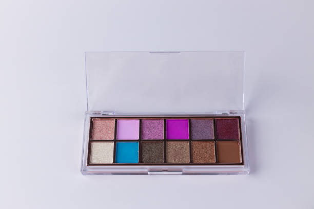 istock Vibrant Eyeshadow Palette Featuring a Diverse Array of Colorful Shades for Creative Makeup Looks and Eye-Catching Styles: Perfect for Every Occasion and Skin Tone 2200049542