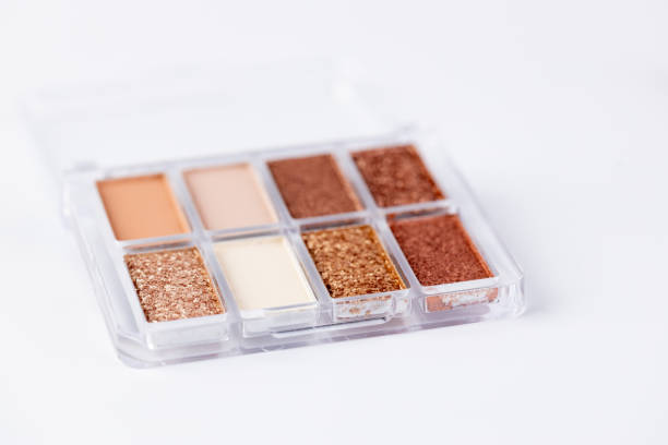 istock Elegant Eye Shadow Palette Featuring a Range of Warm Tones Perfect for Creating Stunning Makeup Looks for Both Daytime and Evening Events 2200049781