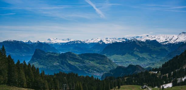 istock Stunning View from Mount Pilatus in Switzerland 2200051719