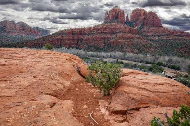 Shot of desert landscape in Sedona Arizona