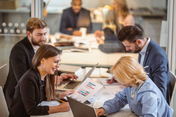 istock Diverse Team Engages in Strategy Session at Office 2200067043