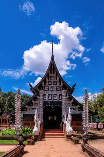istock Lokmolee Temple is a Buddhist in Chiang Mai, Thailand. 2200083248