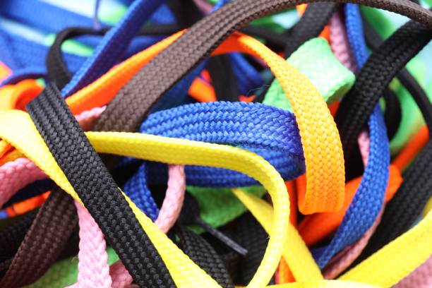 istock Many colorful shoe laces as background, closeup 2200091385
