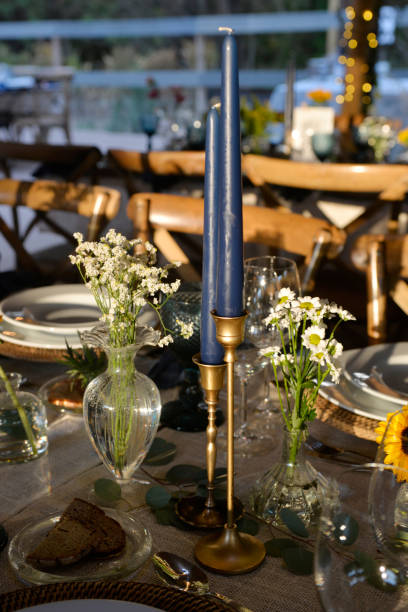 istock Event Menu, Party Table, Marriage Reception Decoration 2200095100