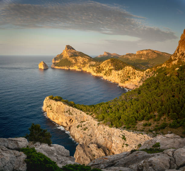 istock Golden Hour at Cap Formentor: Majestic Cliffs Overlooking the Mediterranean 2200110741