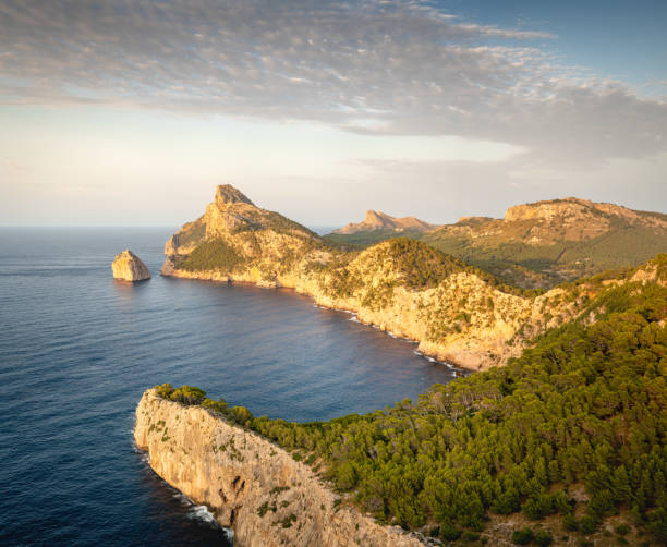 istock Golden Hour at Cap Formentor: Majestic Cliffs Overlooking the Mediterranean 2200110747