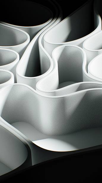 istock Delicate shadows emphasize the depth of these sculpted contours. 2200113595