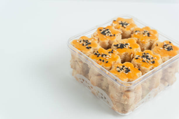 istock Kue Kacang or peanut cookies. cookies for eid mubarak. 2200114619