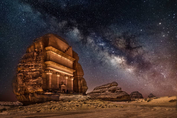 istock Galaxy,Milky,Way,At,Saudi,Arabia 2200122650