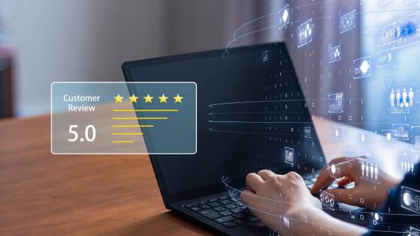 istock A modern entrepreneur managing digital reviews on a laptop 2200126223