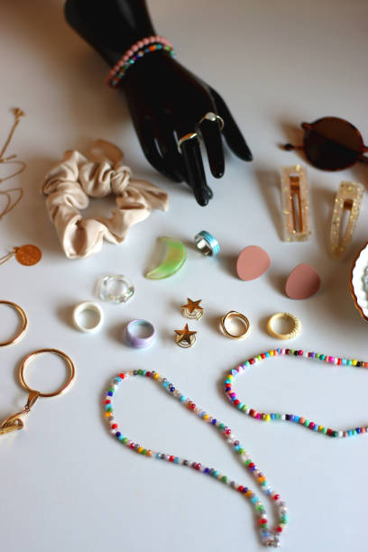 istock Hand Figurine, Various Jewelry And Accessories 2200127065
