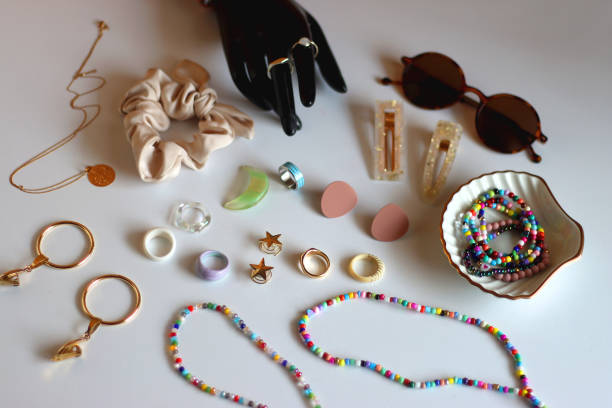 istock Hand Figurine, Various Jewelry And Accessories 2200127075