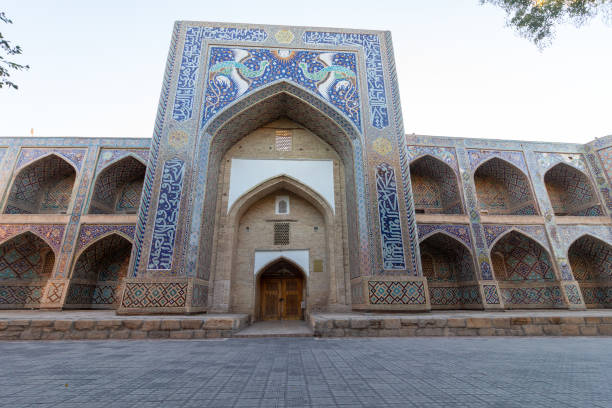 istock Bukhara, Uzbekistan - October 15, 2024: Nadir Divan Beg Madresah 2200128404