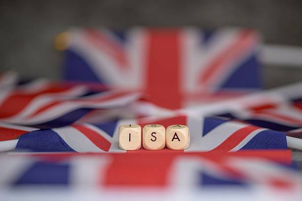 istock ISA (Individual Savings Account) Concept with UK Flag Background 2200156242