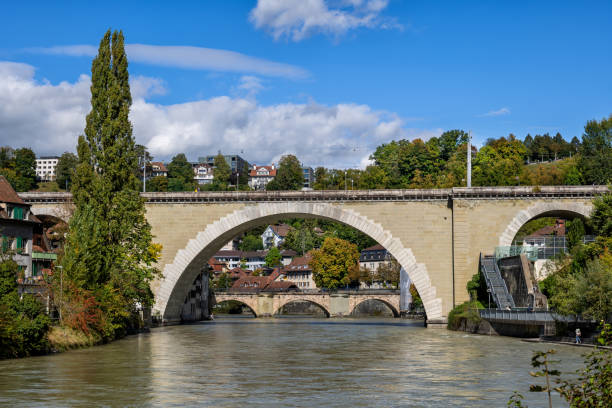 istock Bridges Across Aare River In Bern, Switzerland 2200160004